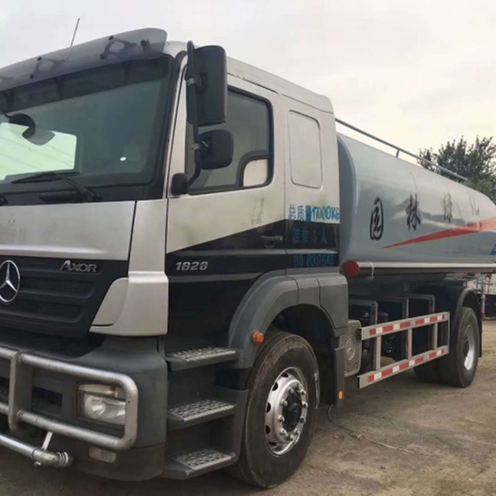 2016 Used Mercedes Benz Water Tank Lorry 20T