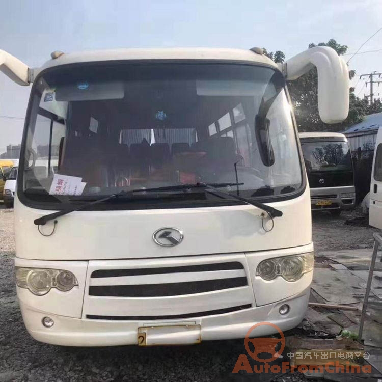 2015 Used Gloden Dragon Bus, 30000KM 19 Seats Diesel Engine Original Wheels