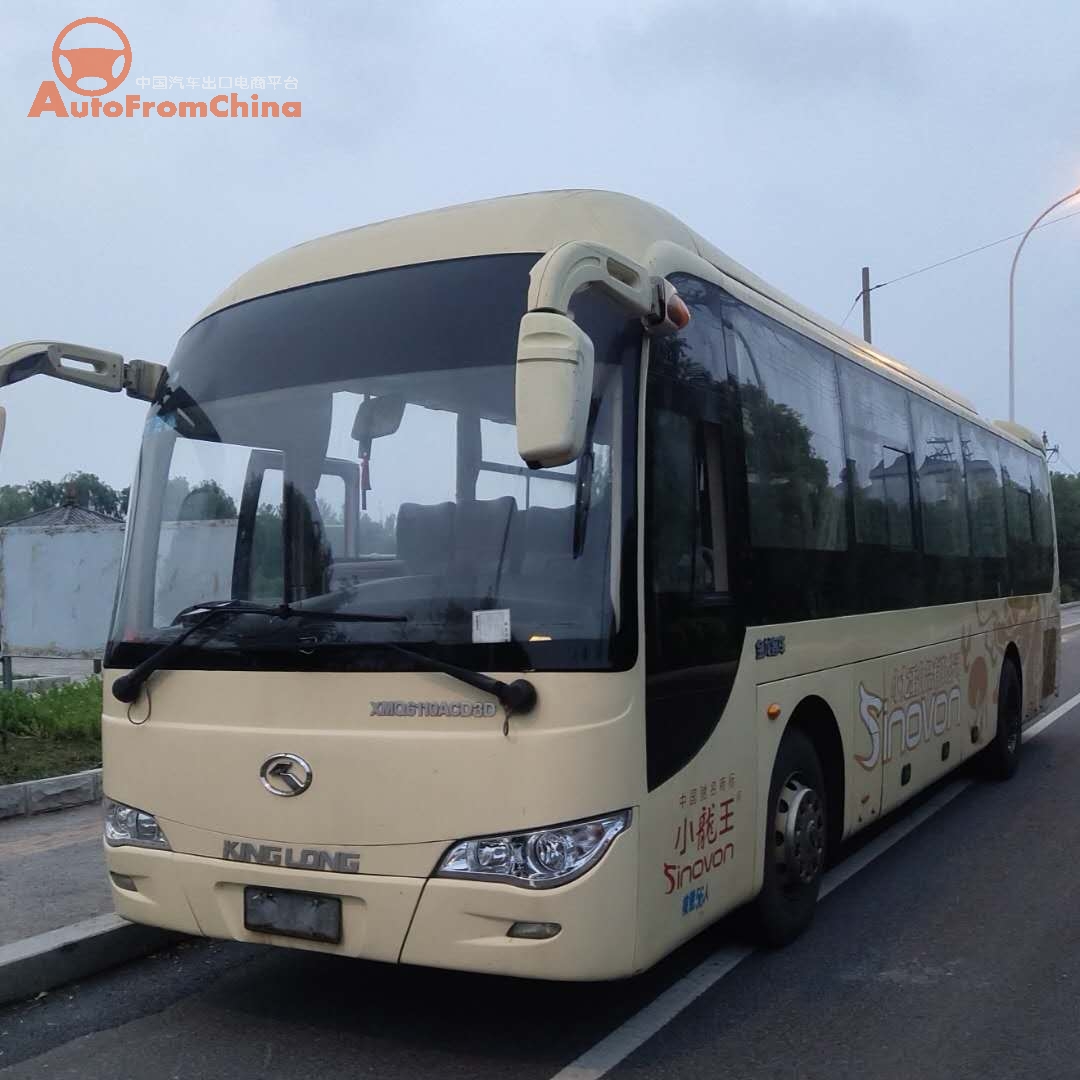 2013 Used Kinglong 6110ACD3D Bus ,Euro 3
