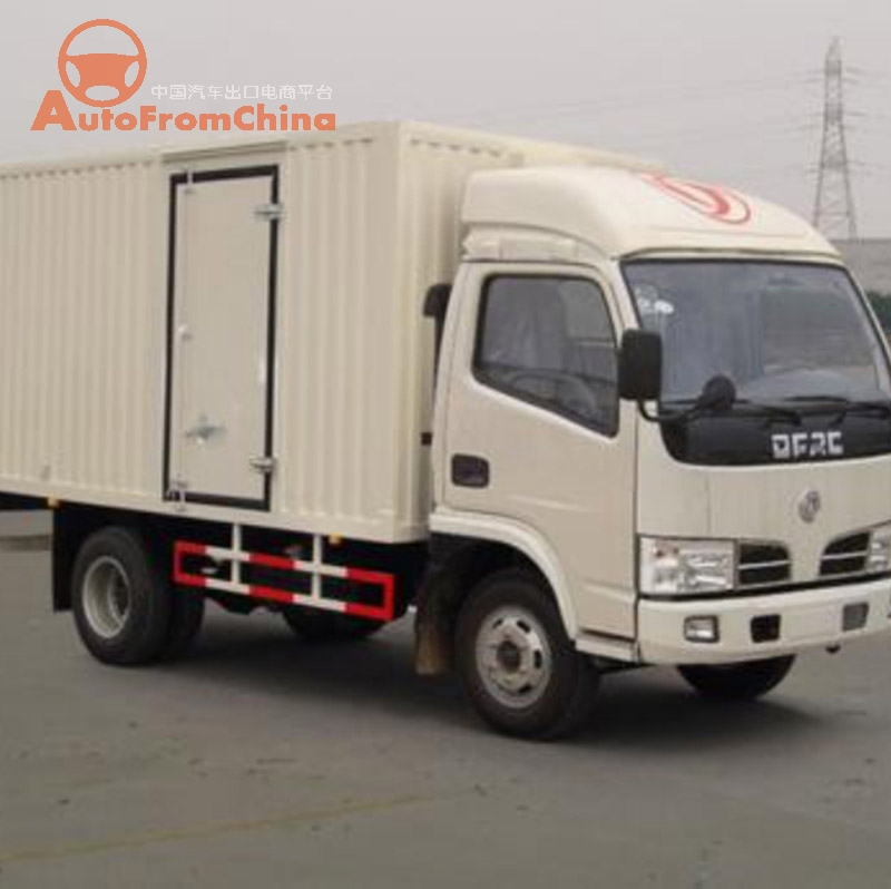 Dongfeng 4x2 standard 5Ton Cargo Van Truck ,Euro 3