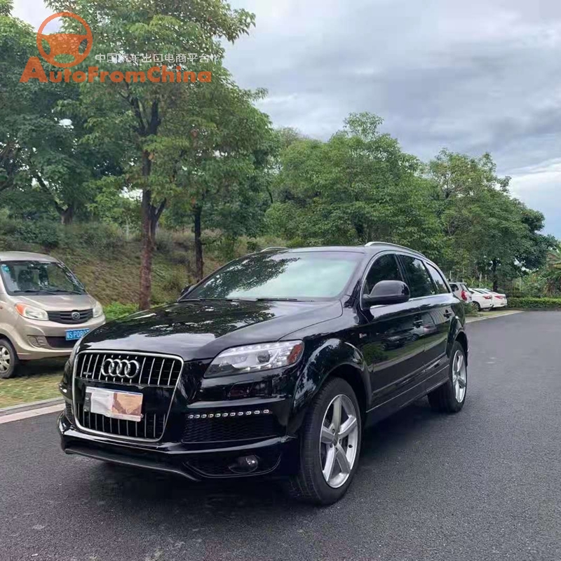 Used 2012 Audi Q7-3.0T SUV ,America model ,7Seats S-Line sports version surrounds 21-inch five-pair wheels  ODOmtere only 13000kms