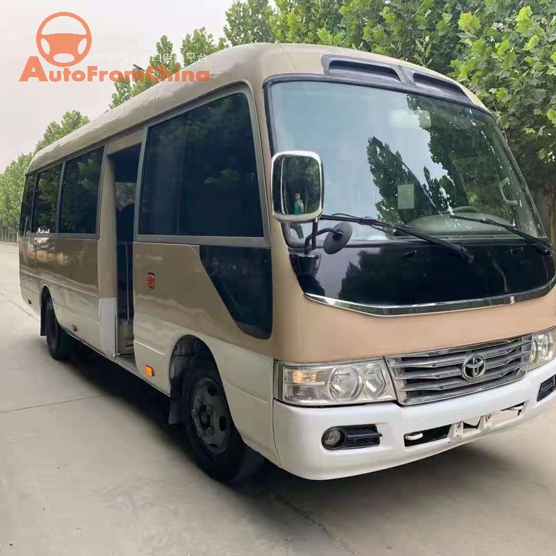 Used 2013 model Toyota Coaster bus ,Gasonline 3RZ Manual 29 Seats