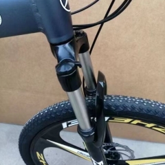 26-inch aluminum-magnesium-gold Mercedes-Benz mountain bike bicycle aluminum alloy frame variable speed electric