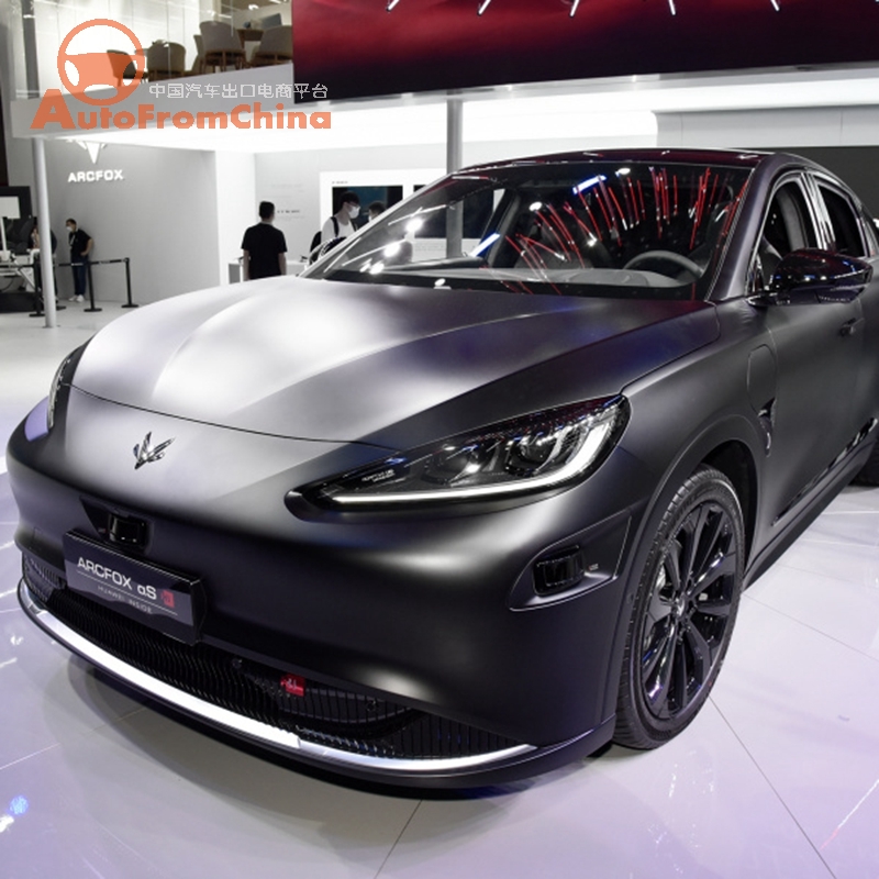 New 2022 model Beiqi ARCFOX aS  l electric auto,NEDC Range 500KM，4WD  Huawei INSIDE HI Edition