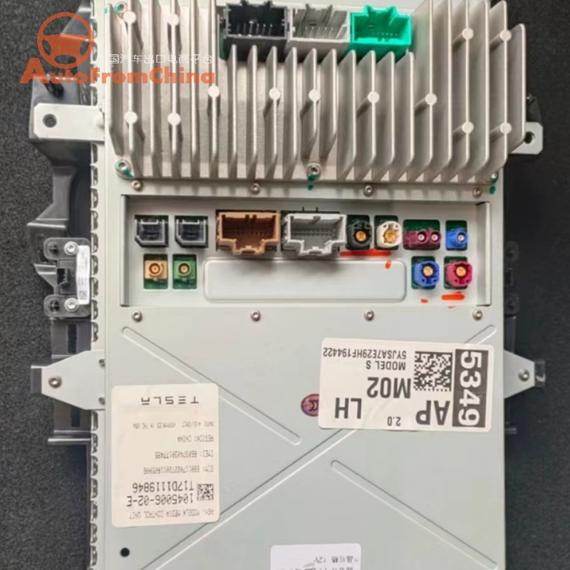 Tesla central control screen host display model S 75D