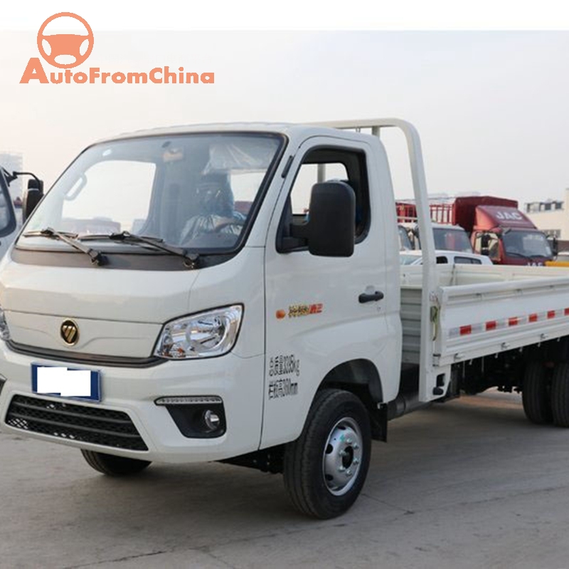 New Foton Xiangling M2 Cargo Truck ,Comfort  Edition ,2.0L 122hp CNG 3.7m Single Row Fence Micro Card (Euro  VI)