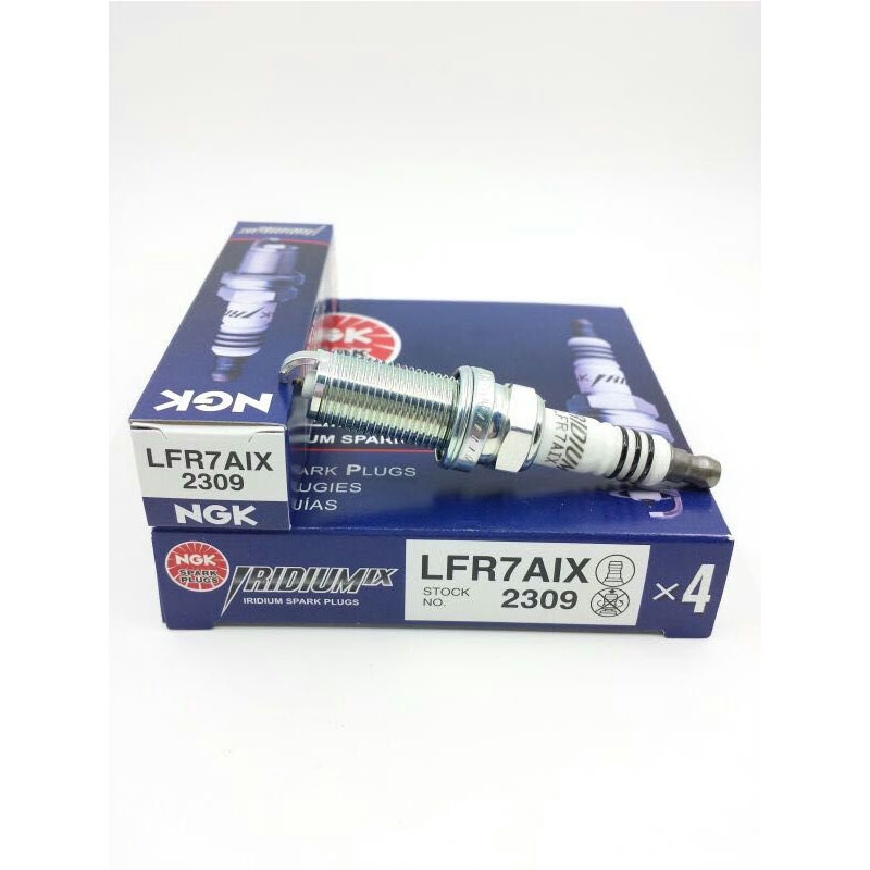 Free Shipping Japanese Denso Iridium IX Plug Spark Plugs 2309 LFR7AIX 4 pcs 4 x NGK